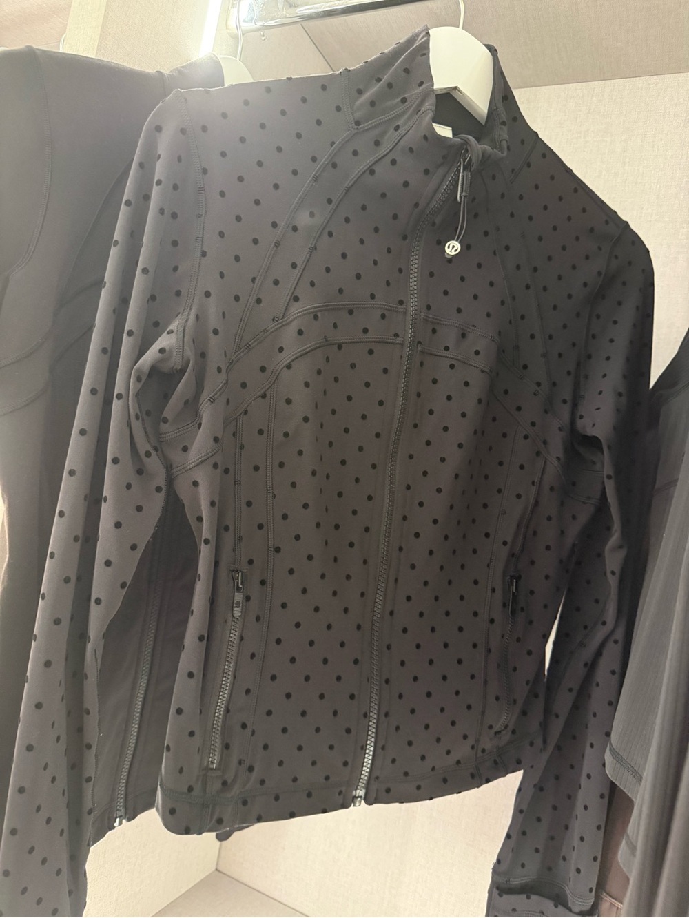 Polka dot Lululemon Define jacket